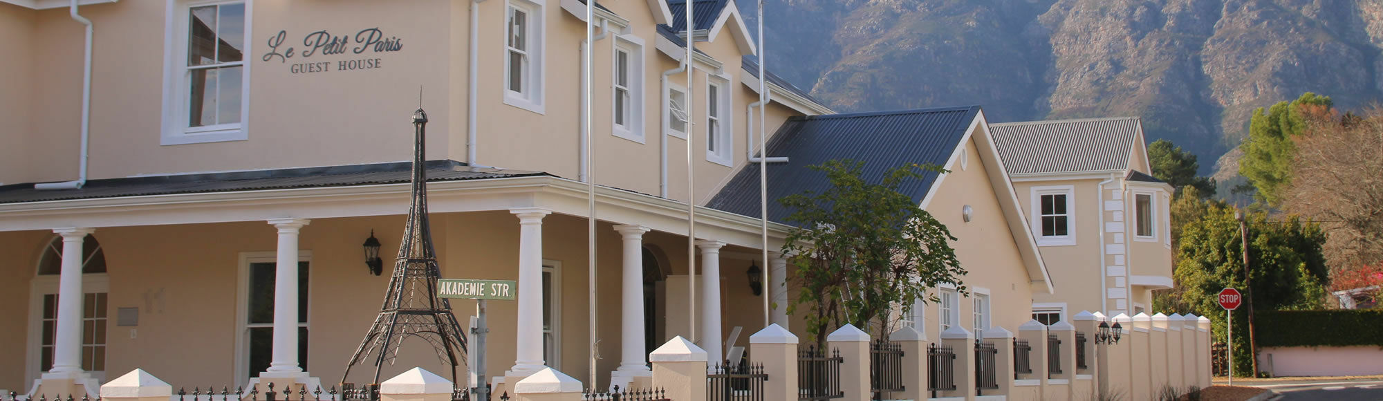 Le Petit Paris Hotell Franschhoek Eksteriør bilde